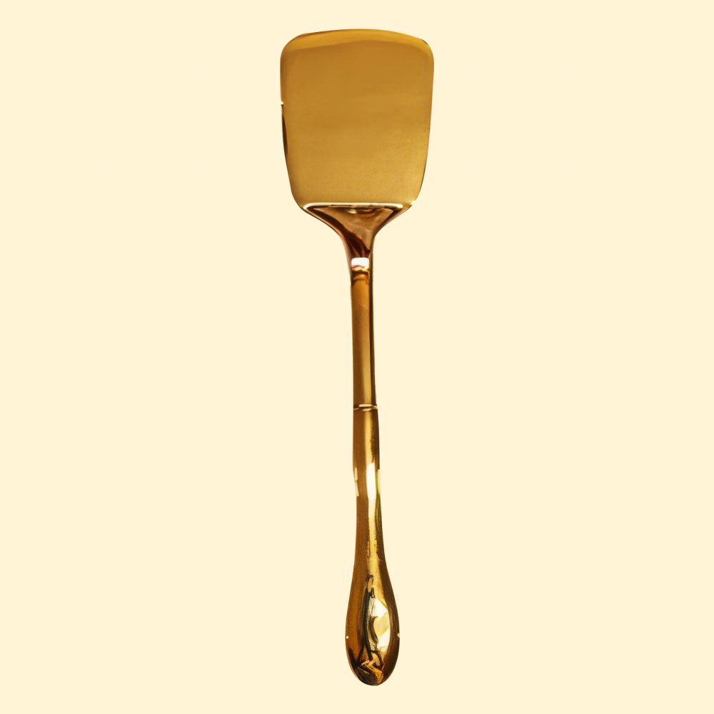 Pitranj Brass Spatula Flat Ladle