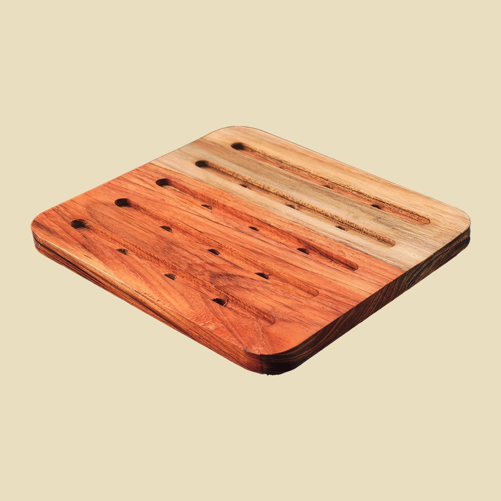 Square Wooden Hotmat (HM-02)