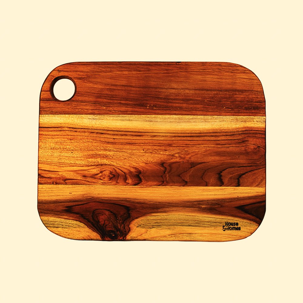 Teak Wooden Rectangular Chopping Board (WCB-02)