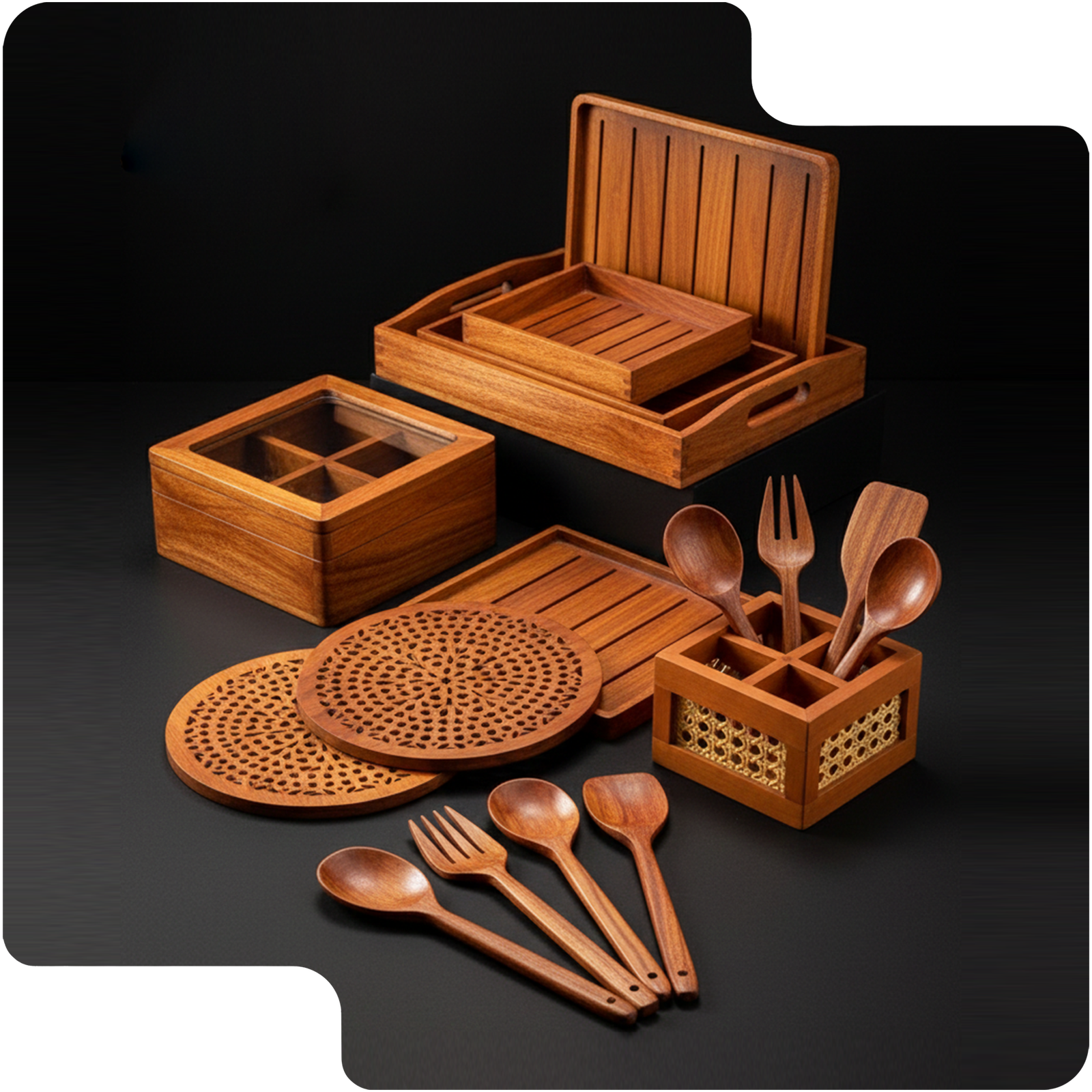 Wooden Accessories for Professional Kitchens